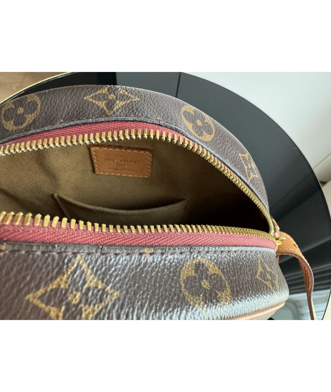 LOUIS VUITTON Коричневая сумка через плечо, фото 4