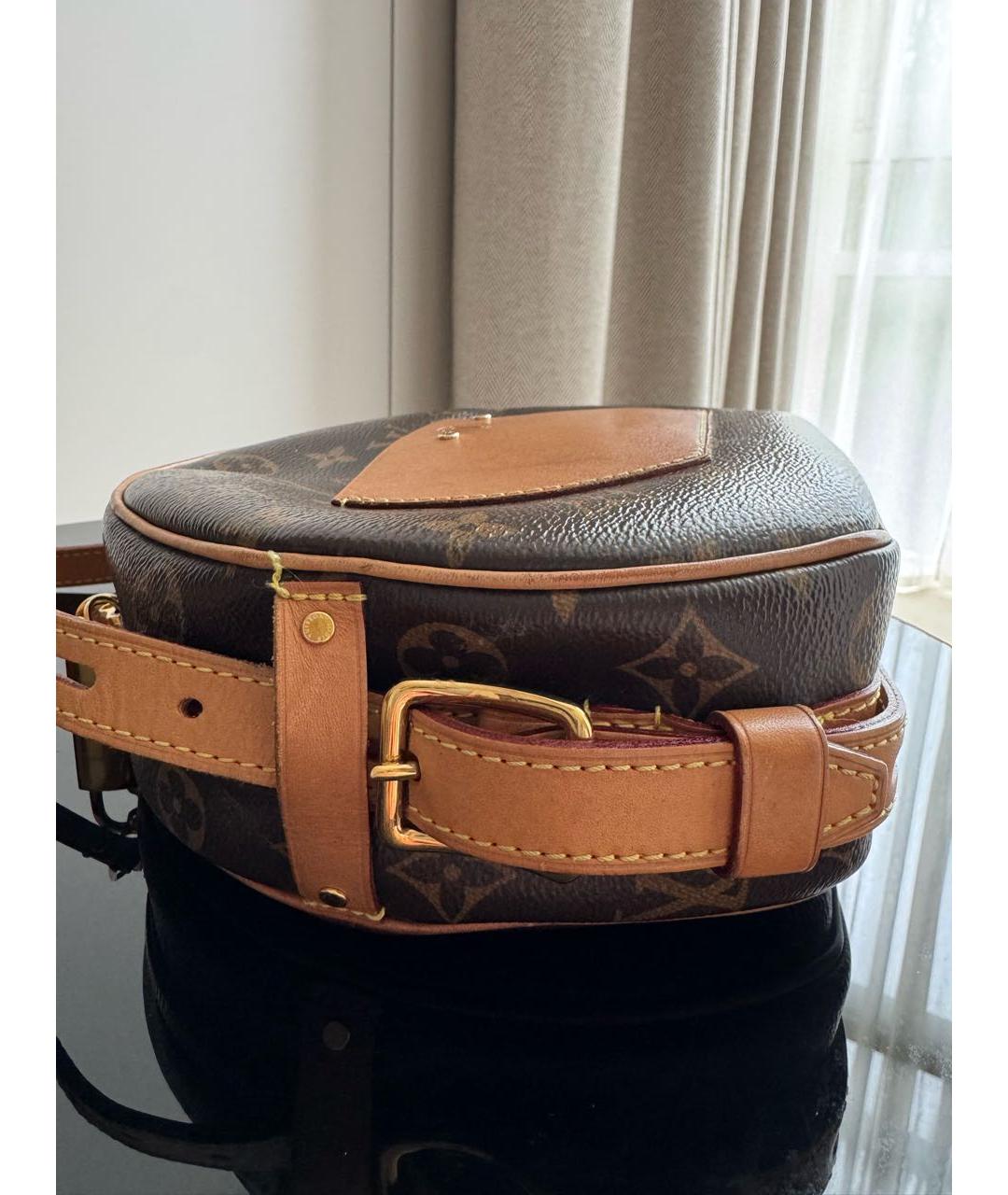 LOUIS VUITTON Коричневая сумка через плечо, фото 6