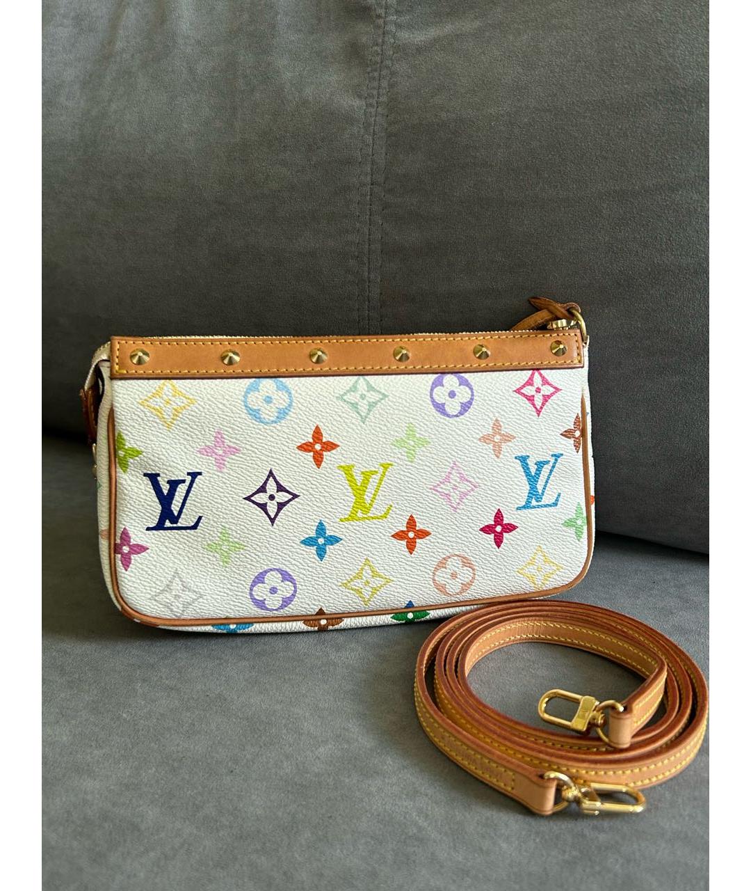LOUIS VUITTON Мульти кожаная сумка с короткими ручками, фото 3