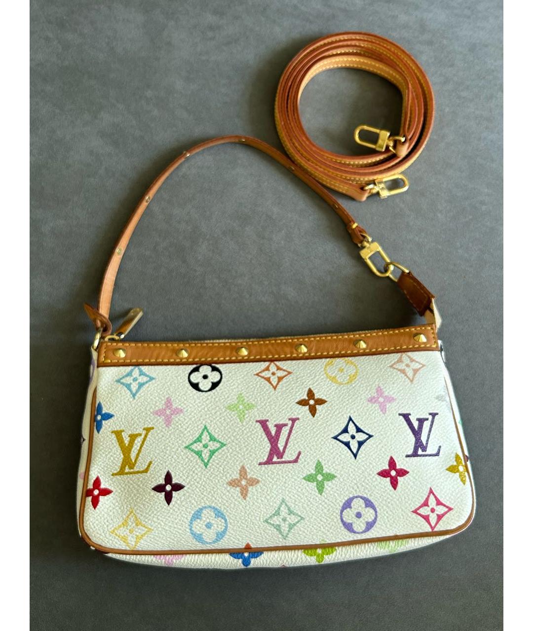 LOUIS VUITTON Мульти кожаная сумка с короткими ручками, фото 9