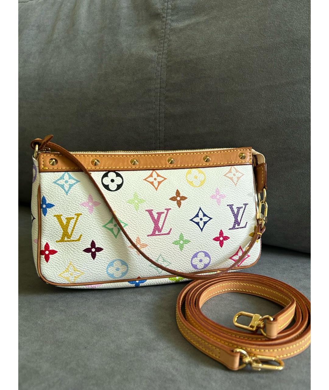 LOUIS VUITTON Мульти кожаная сумка с короткими ручками, фото 2