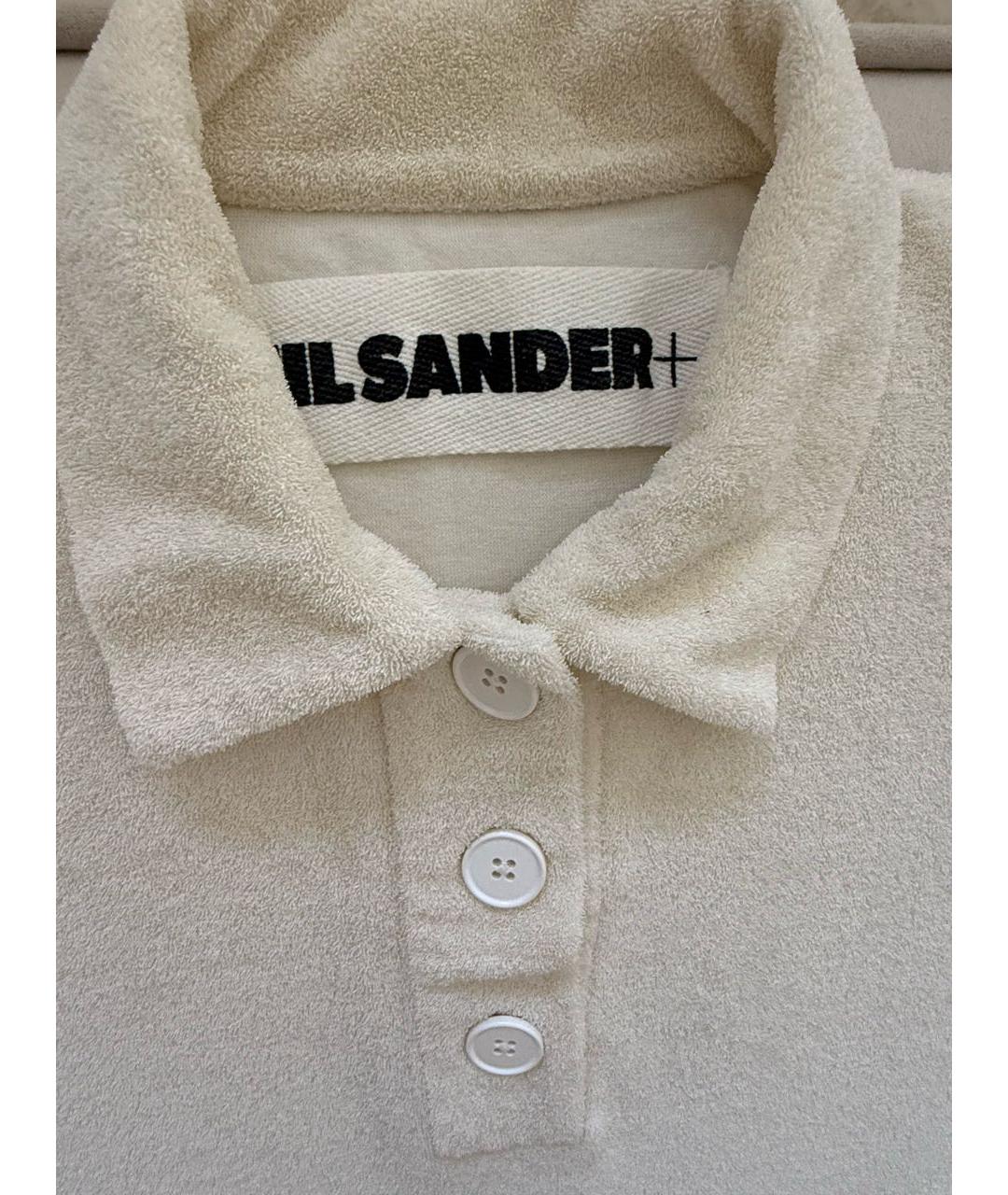 JIL SANDER Бежевое повседневное платье, фото 3
