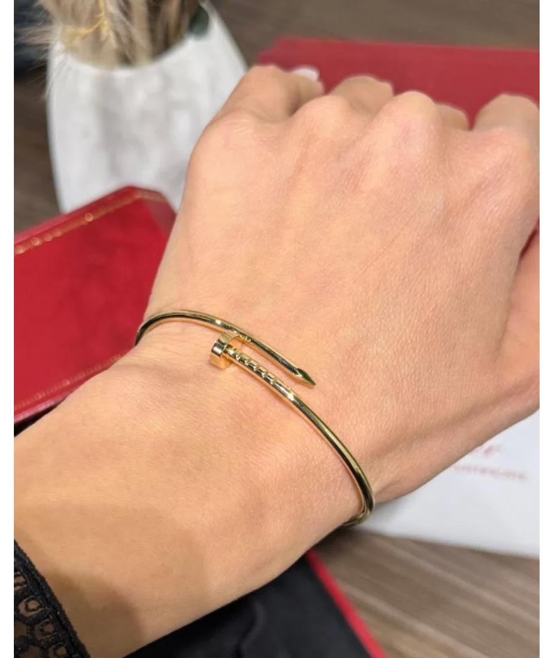 CARTIER Золотой браслет из желтого золота, фото 6