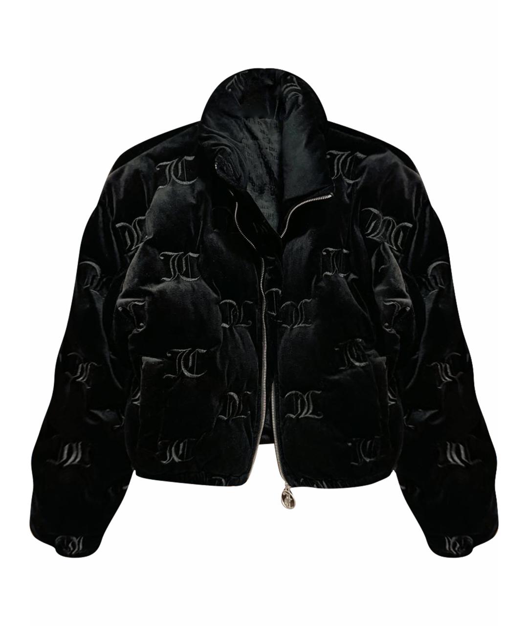 JUICY COUTURE Черная велюровая куртка, фото 1