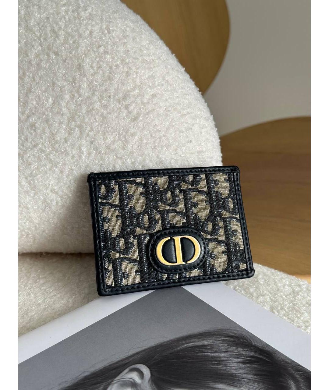 CHRISTIAN DIOR Темно-синий кардхолдер, фото 8