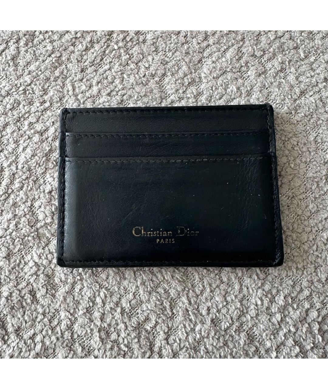 CHRISTIAN DIOR Темно-синий кардхолдер, фото 5