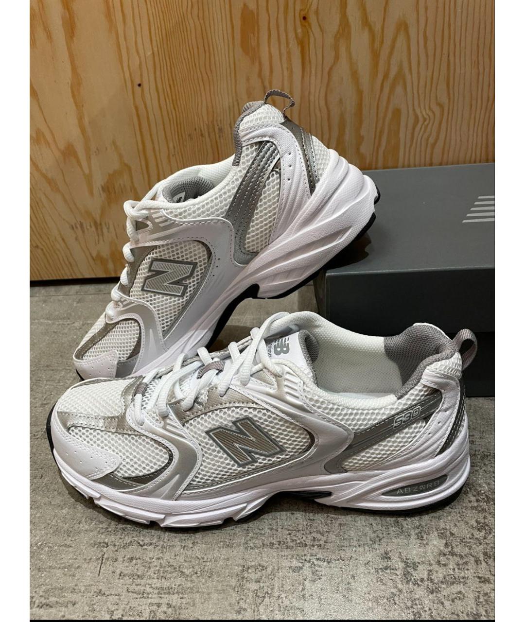 NEW BALANCE Белые кроссовки, фото 6