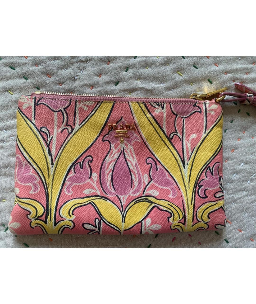 PRADA Розовая косметичка, фото 2