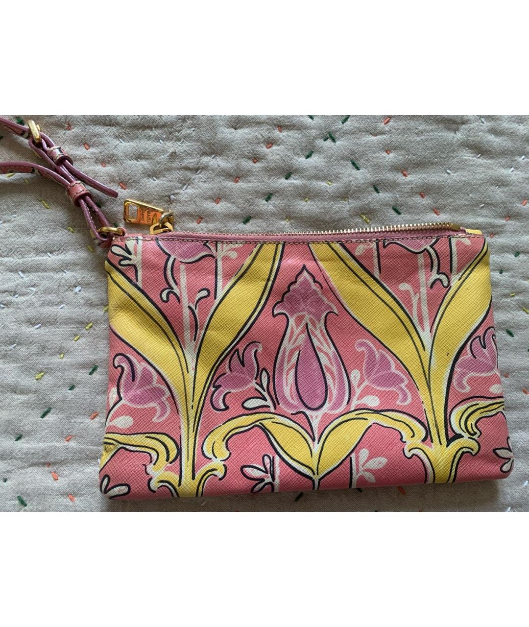 PRADA Розовая косметичка, фото 3