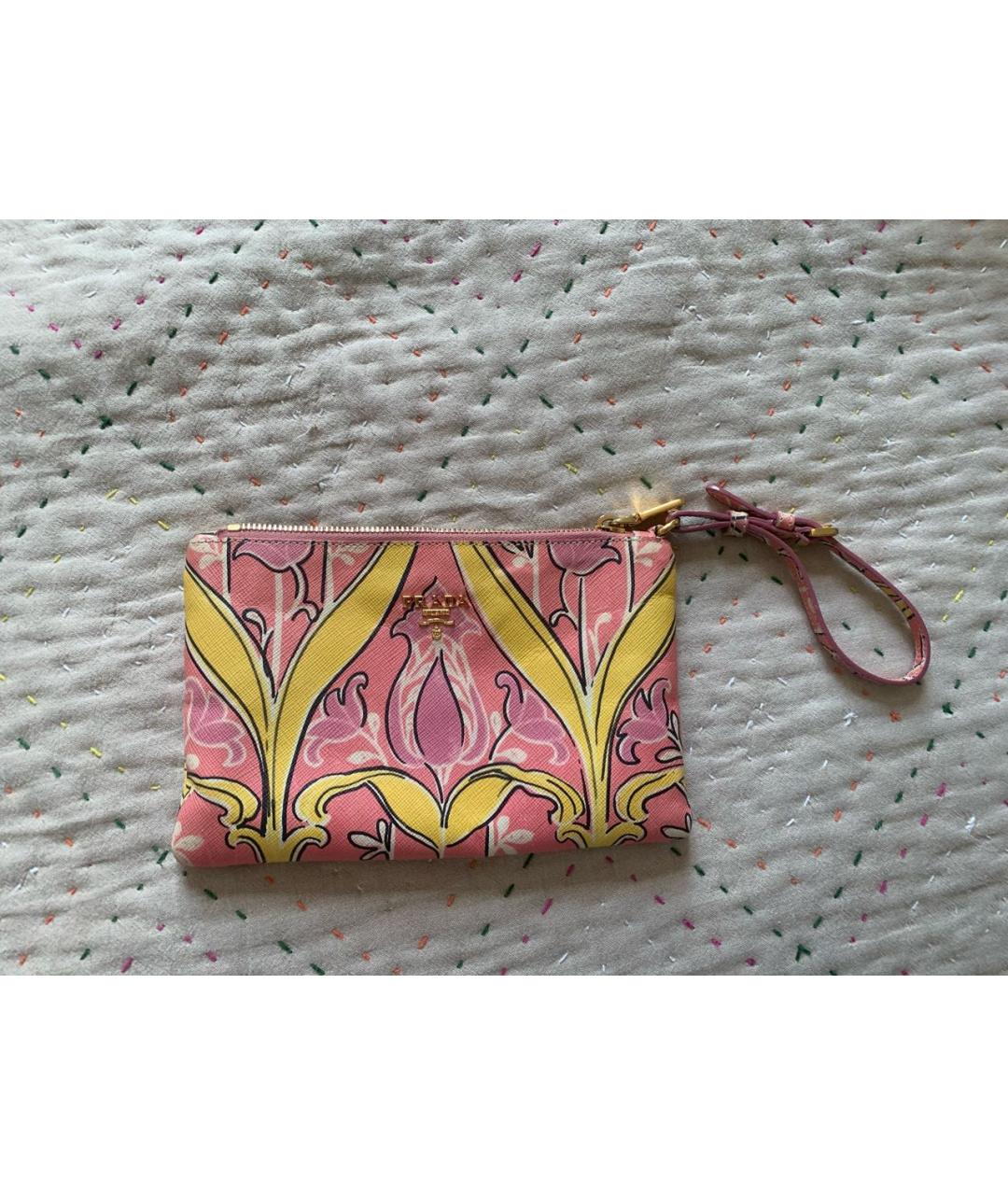 PRADA Розовая косметичка, фото 6