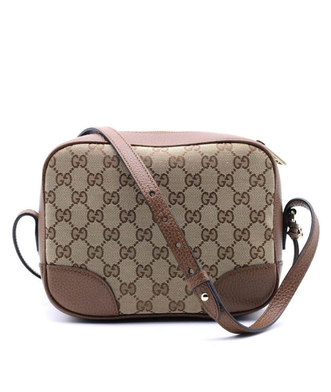 GUCCI Коричневая сумка через плечо, фото 1