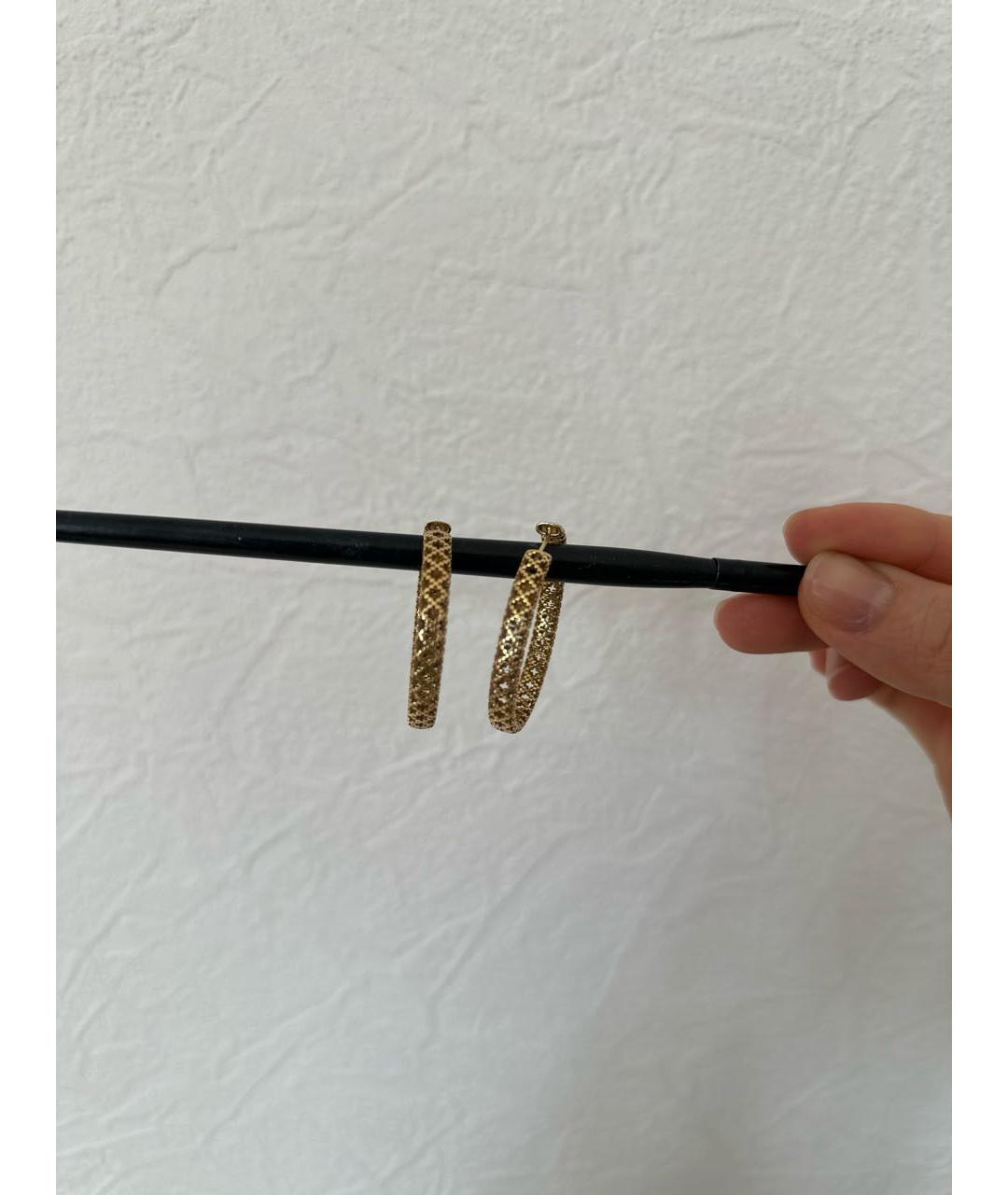 GUCCI Золотые серьги из желтого золота, фото 2