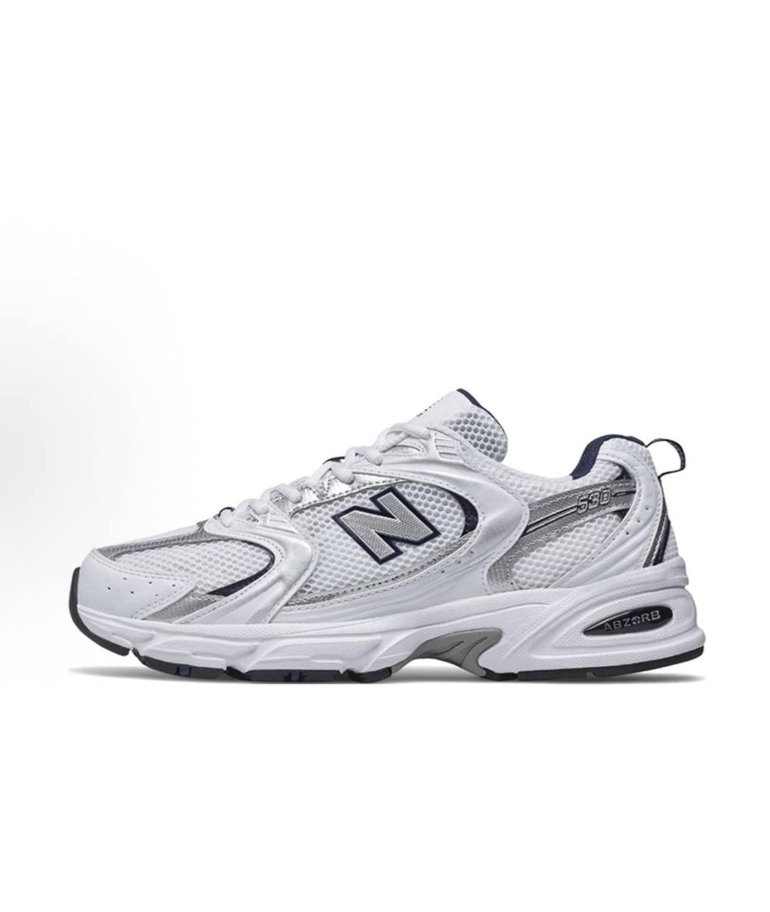 NEW BALANCE Белые низкие кроссовки / кеды, фото 8