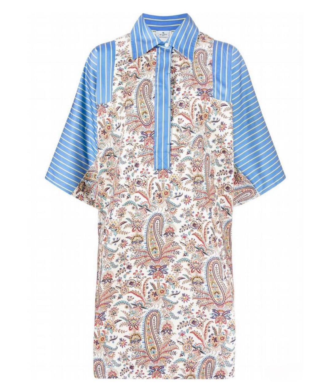 ETRO Мульти хлопковое повседневное платье, фото 1