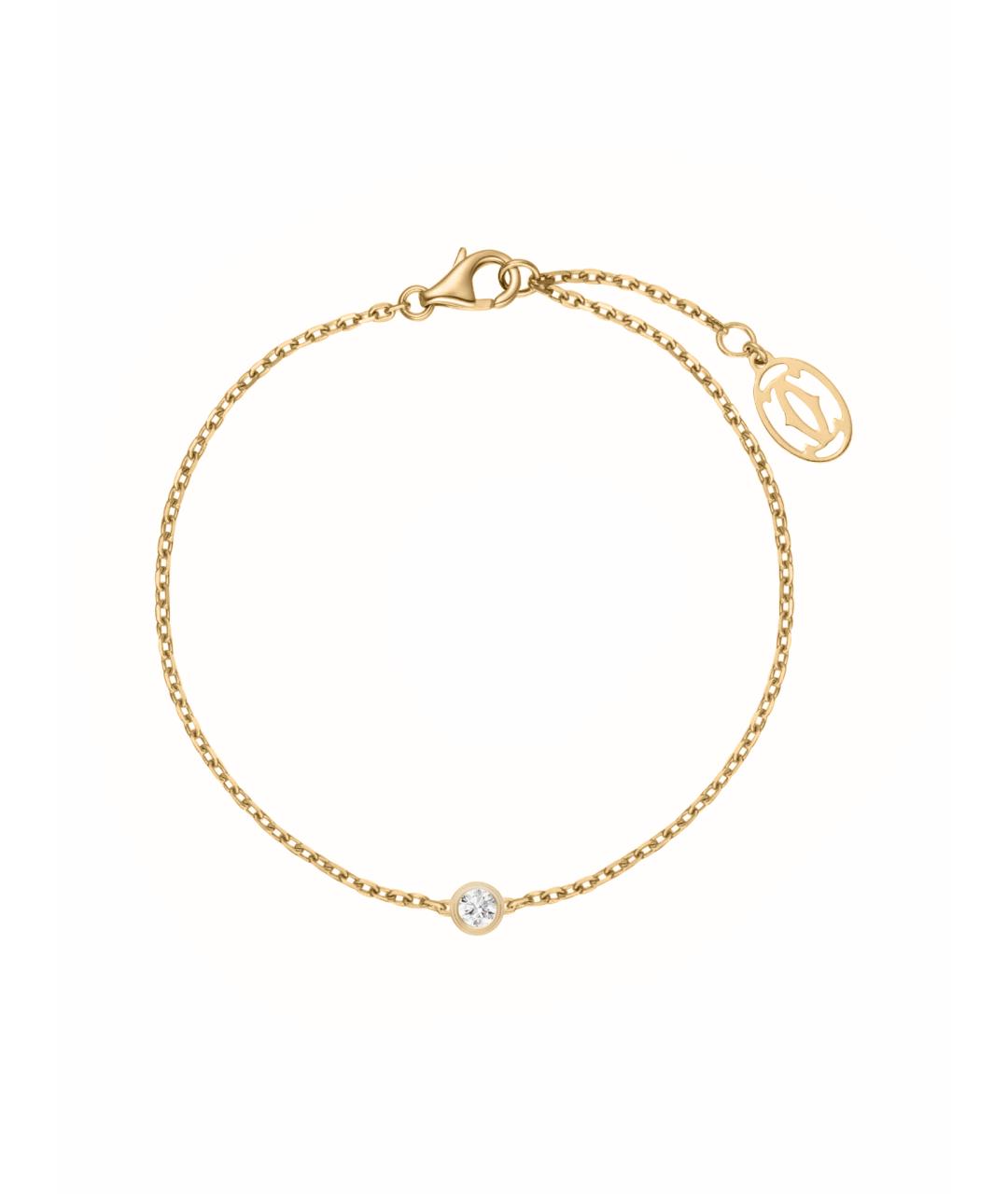 CARTIER Золотой браслет из желтого золота, фото 1