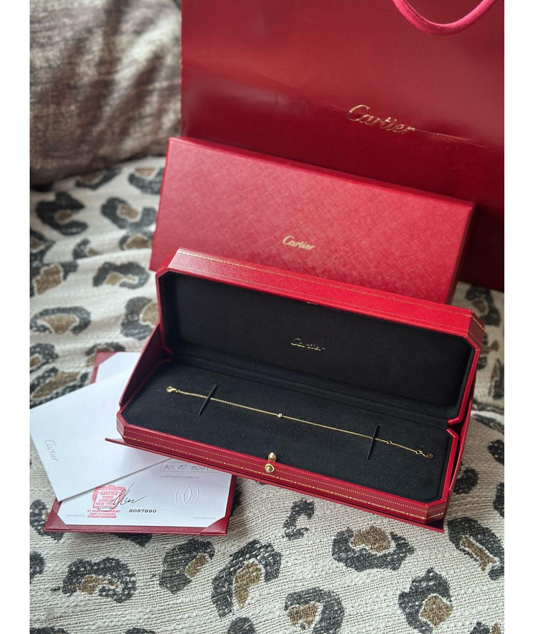 CARTIER Золотой браслет из желтого золота, фото 2