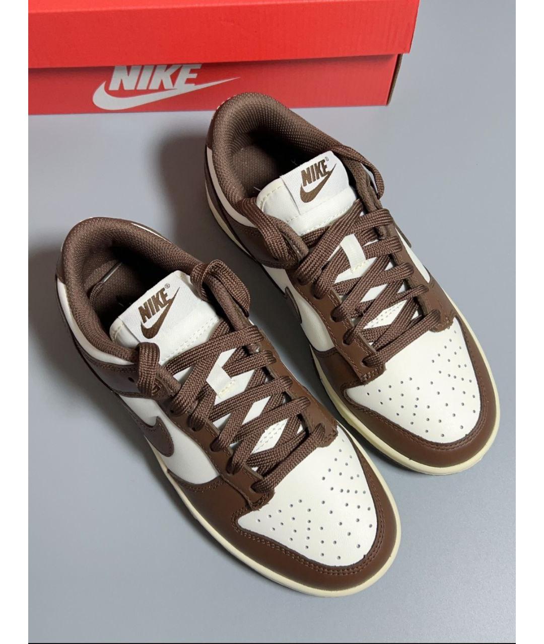 NIKE Коричневые низкие кроссовки / кеды, фото 2
