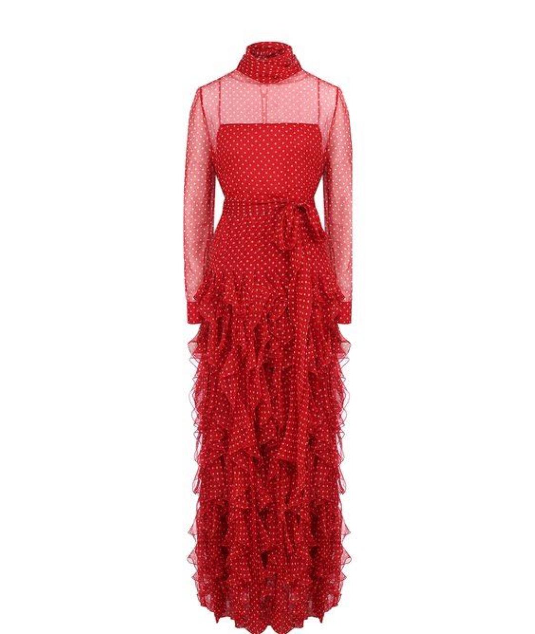 VALENTINO Красное вечернее платье, фото 1