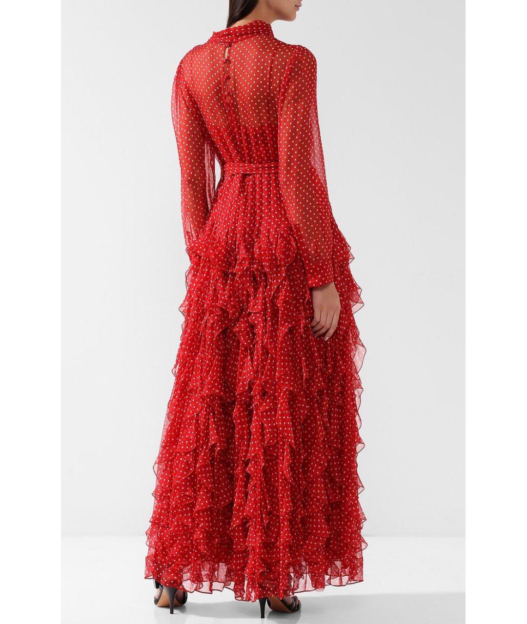 VALENTINO Красное вечернее платье, фото 4