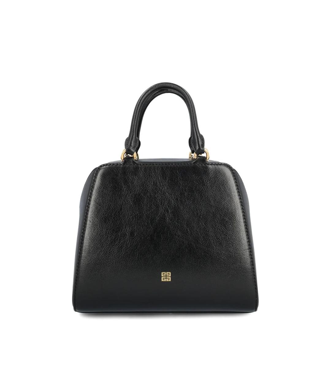 GIVENCHY Черная кожаная сумка тоут, фото 2
