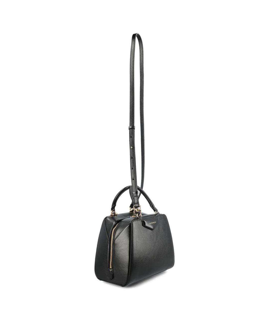 GIVENCHY Черная кожаная сумка тоут, фото 3