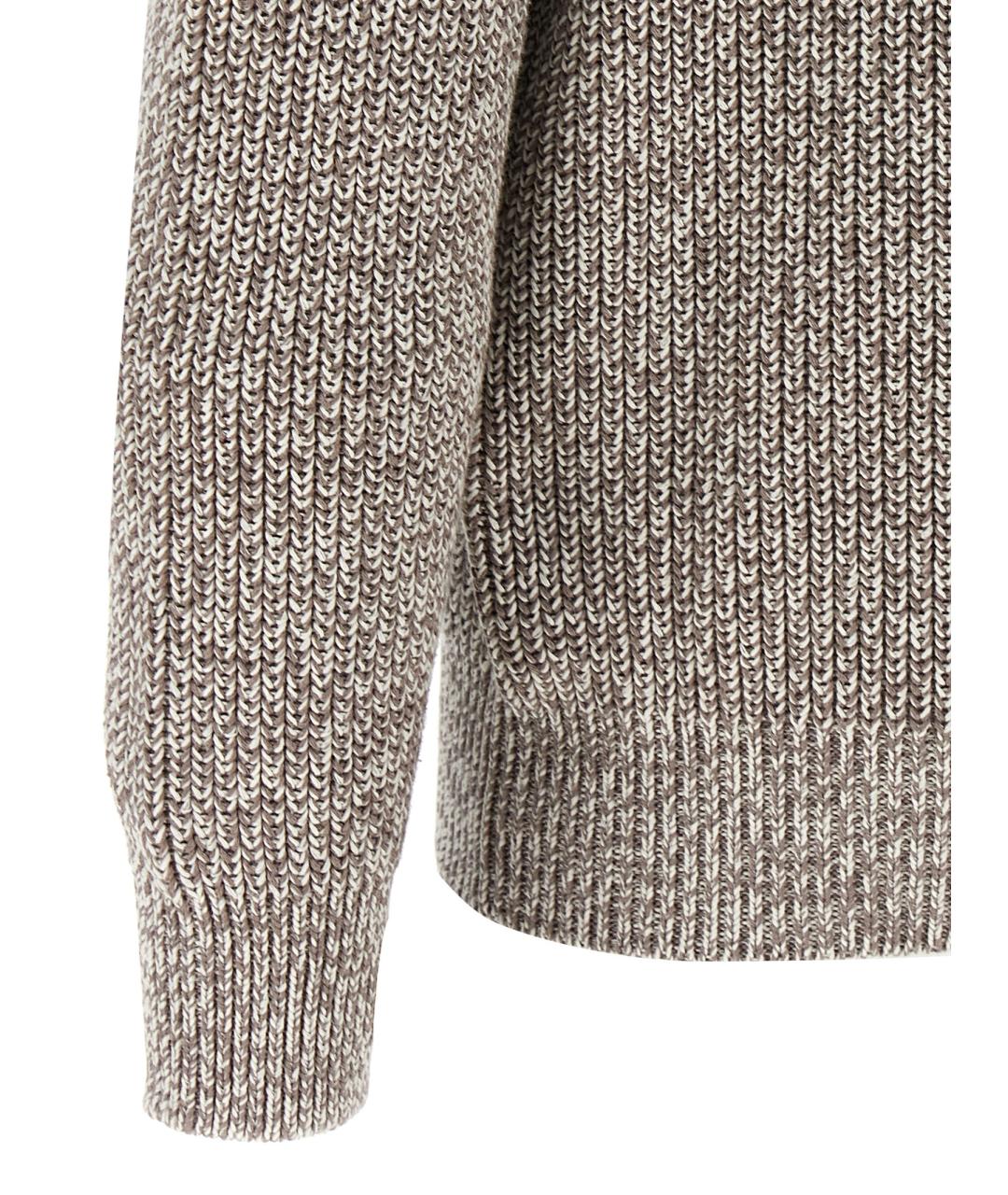 BRUNELLO CUCINELLI Мульти хлопковый джемпер / свитер, фото 4