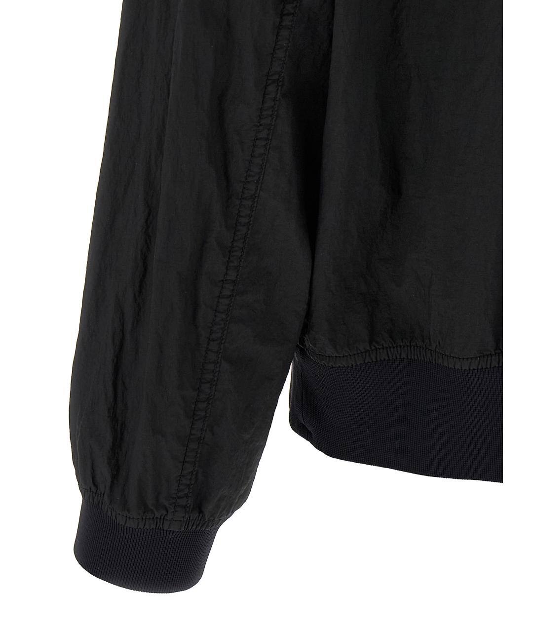 STONE ISLAND Черная полиамидовая куртка, фото 4