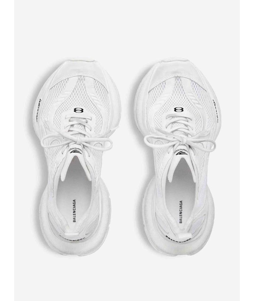 BALENCIAGA Белые кроссовки, фото 4