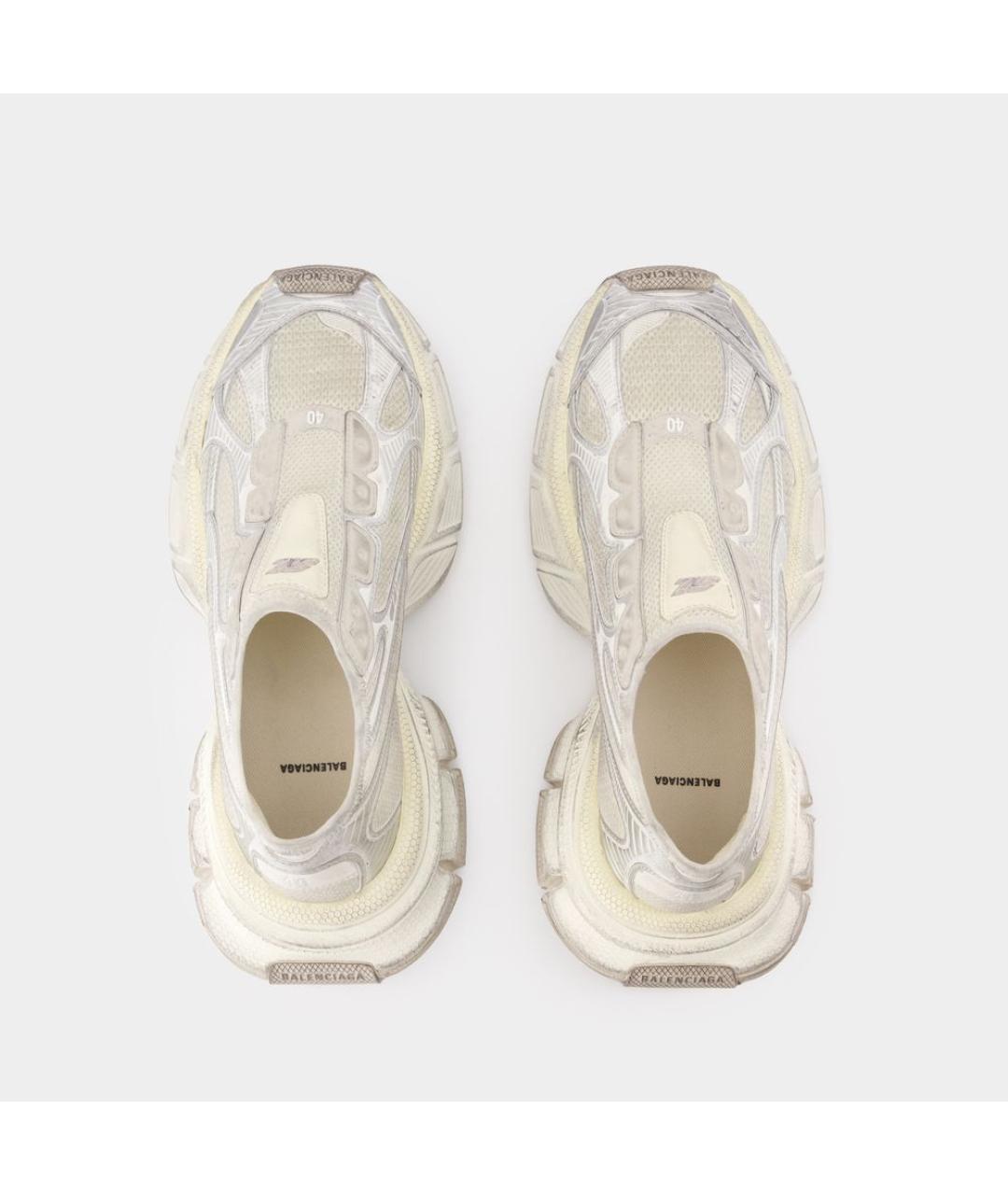 BALENCIAGA Бежевые кроссовки, фото 4