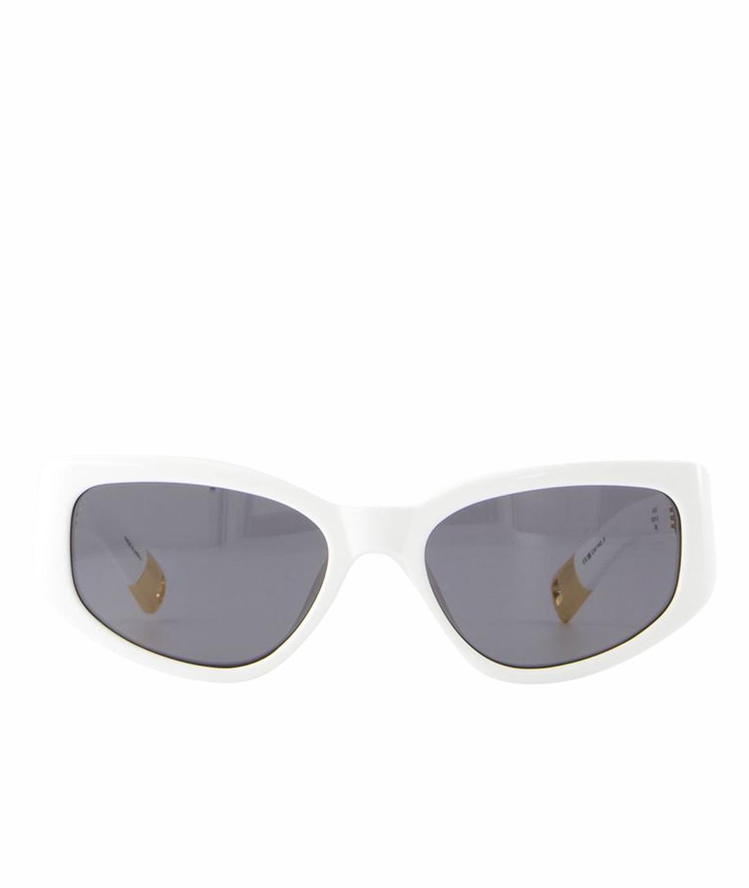JACQUEMUS Белые солнцезащитные очки, фото 1