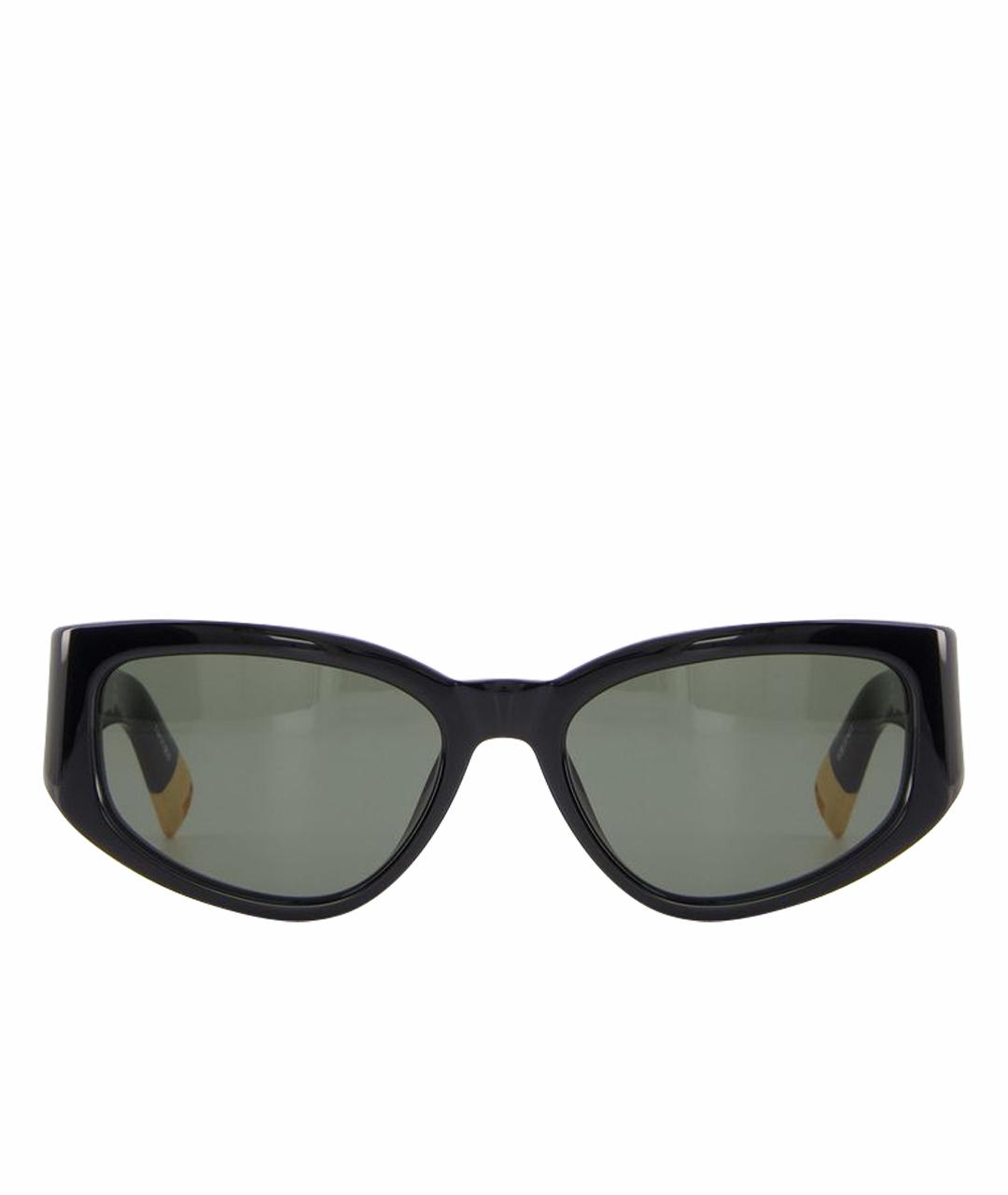 JACQUEMUS Черные солнцезащитные очки, фото 1