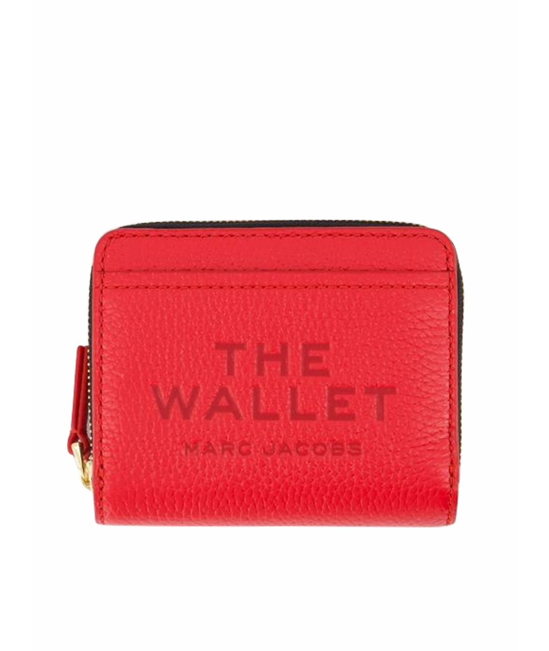 MARC JACOBS Красный кожаный кошелек, фото 1
