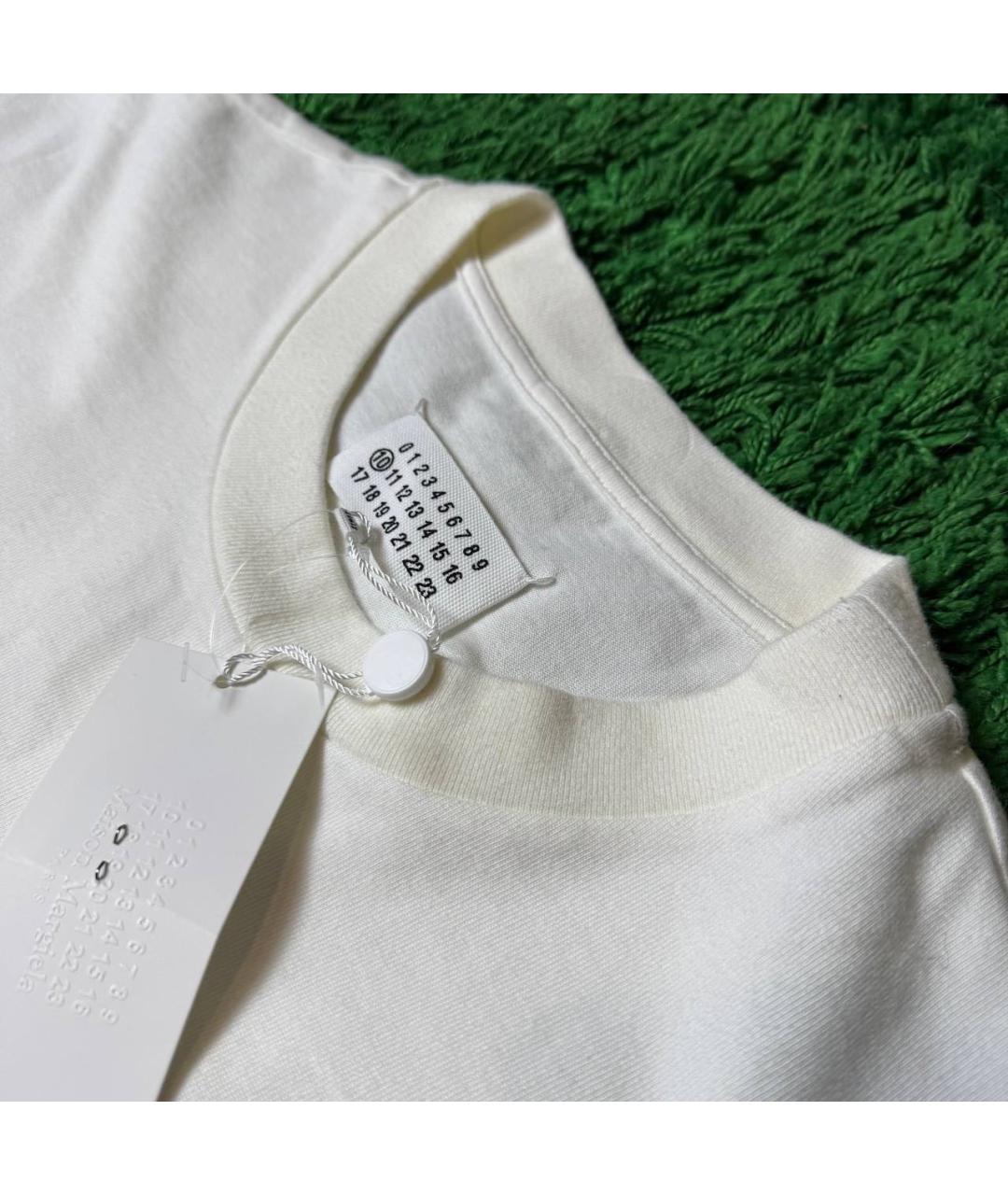 MAISON MARGIELA Белая футболка, фото 5