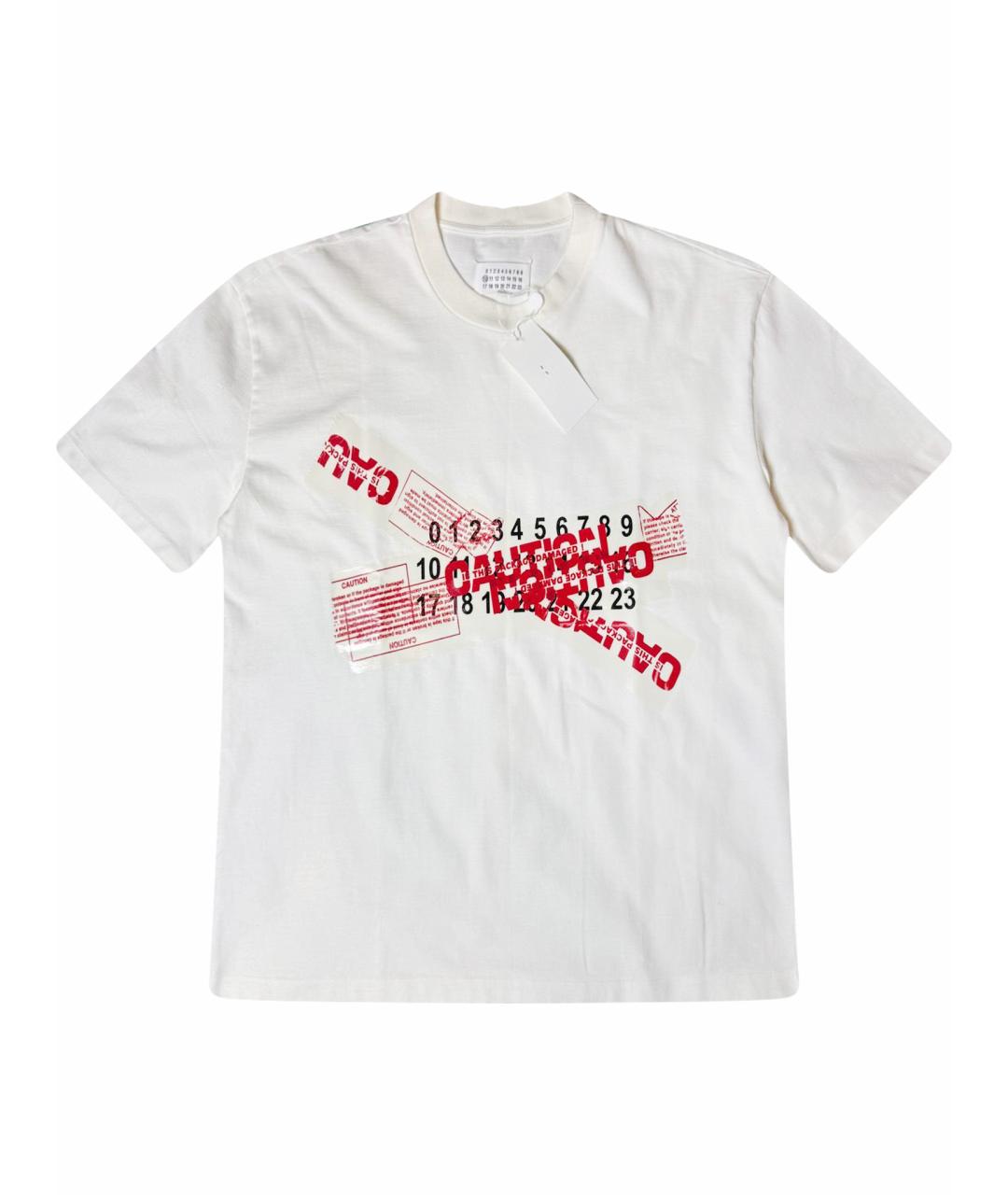 MAISON MARGIELA Белая футболка, фото 1