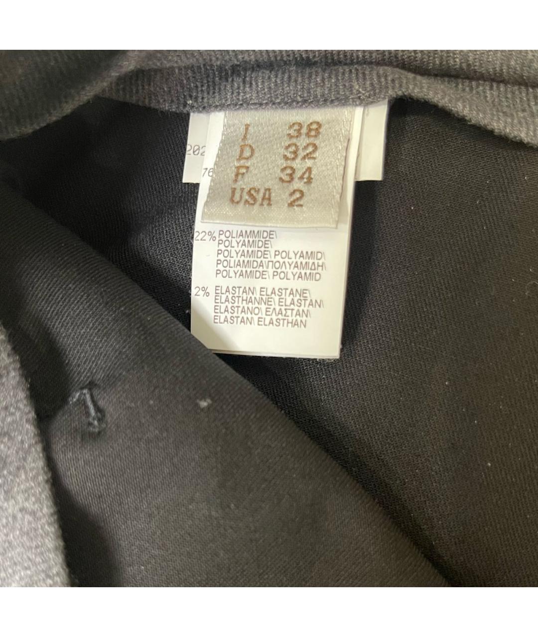 BRUNELLO CUCINELLI Черные шерстяные брюки узкие, фото 5