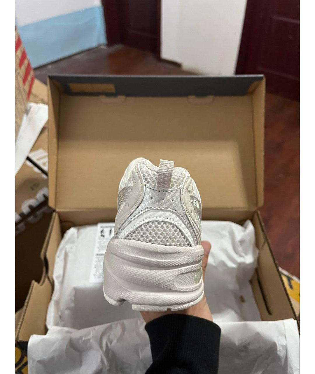 NEW BALANCE Бежевые кроссовки, фото 4