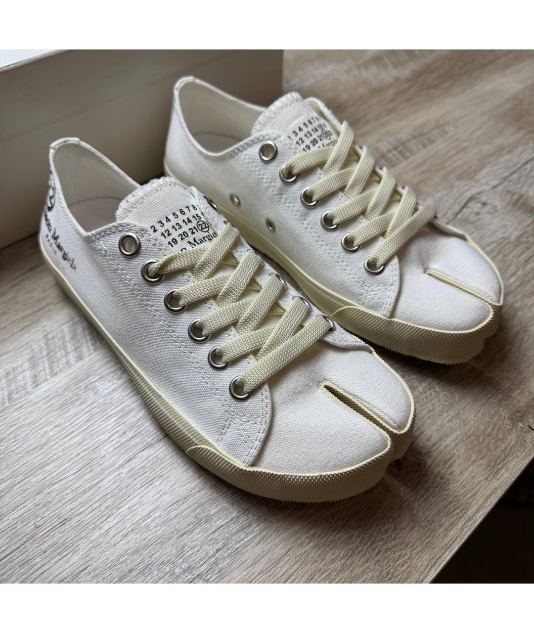 MAISON MARGIELA Белые кеды, фото 4