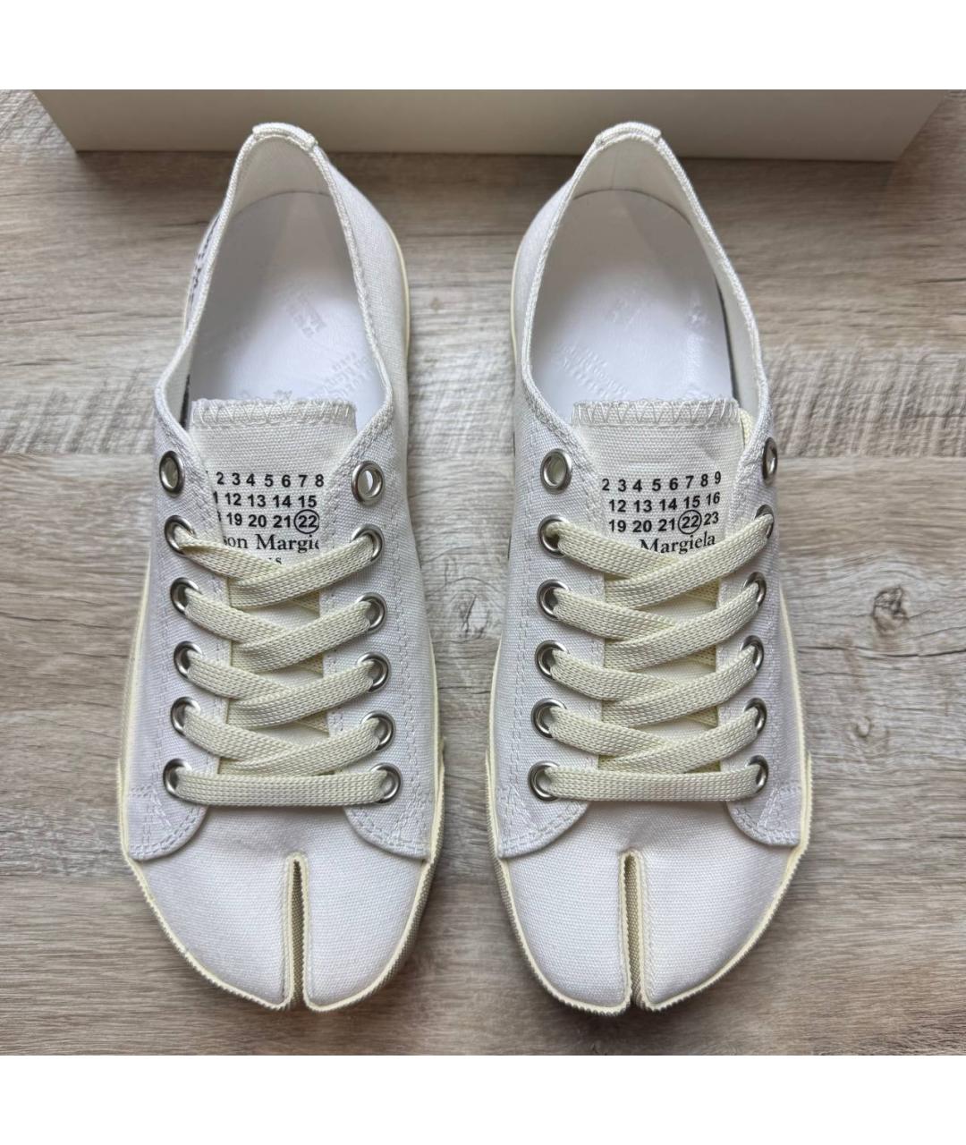 MAISON MARGIELA Белые кеды, фото 3