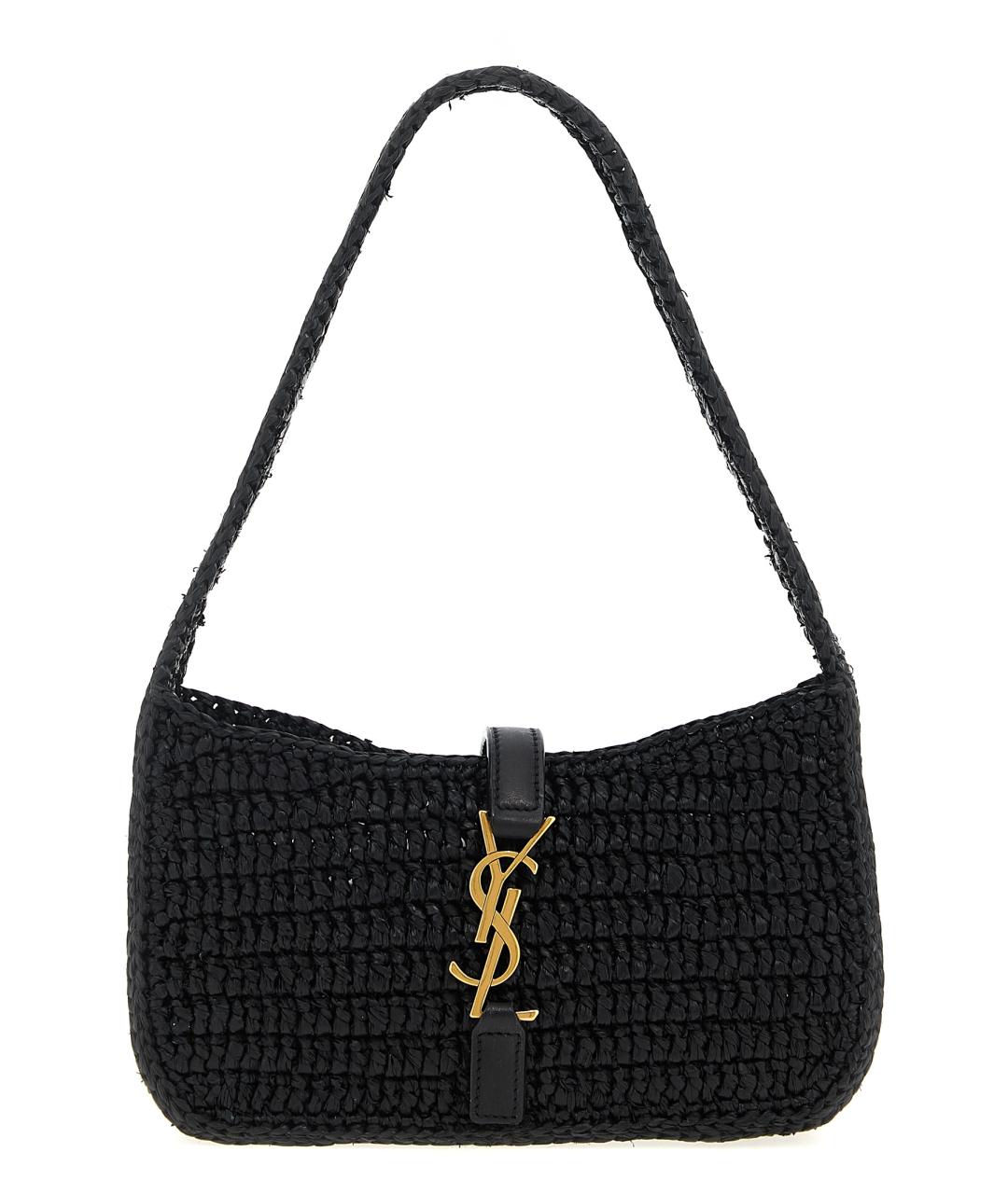 SAINT LAURENT Черная сумка через плечо, фото 1