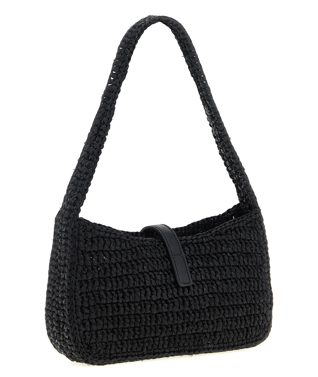 SAINT LAURENT Черная сумка через плечо, фото 2