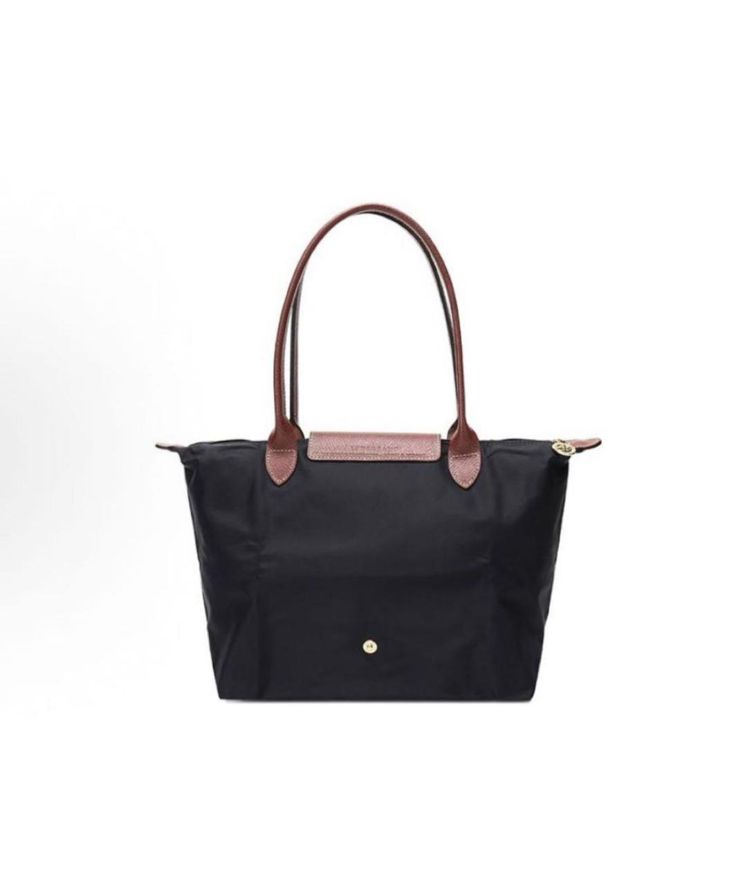 LONGCHAMP Черная сумка тоут, фото 2