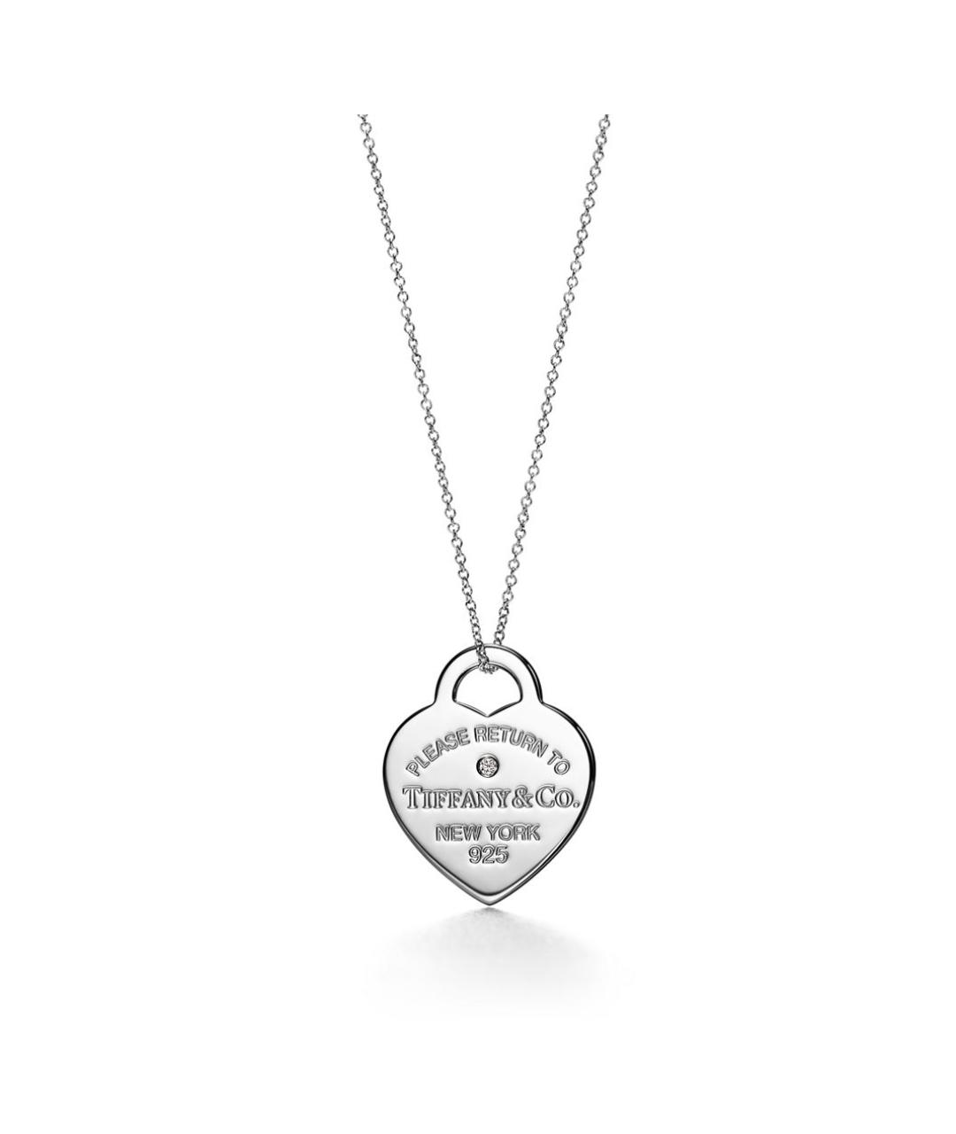 TIFFANY&CO Серебряная серебряная подвеска, фото 6