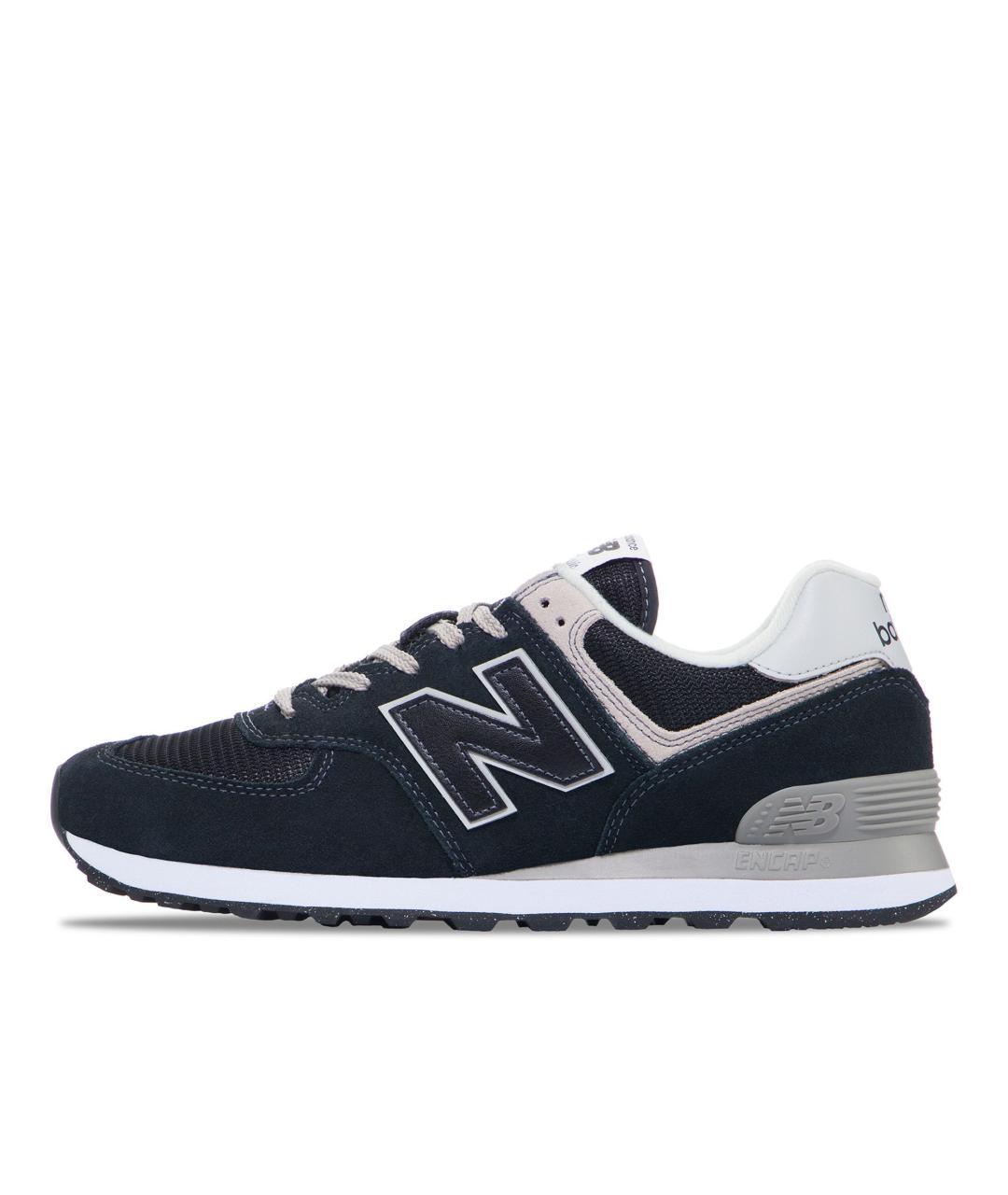 NEW BALANCE Черные замшевые кроссовки, фото 2