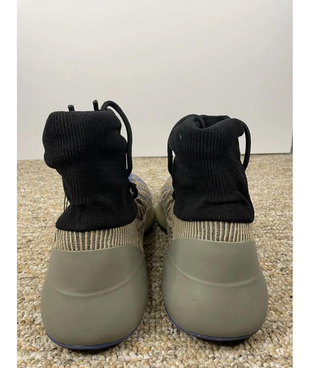 ADIDAS YEEZY Мульти текстильные высокие кроссовки / кеды, фото 5