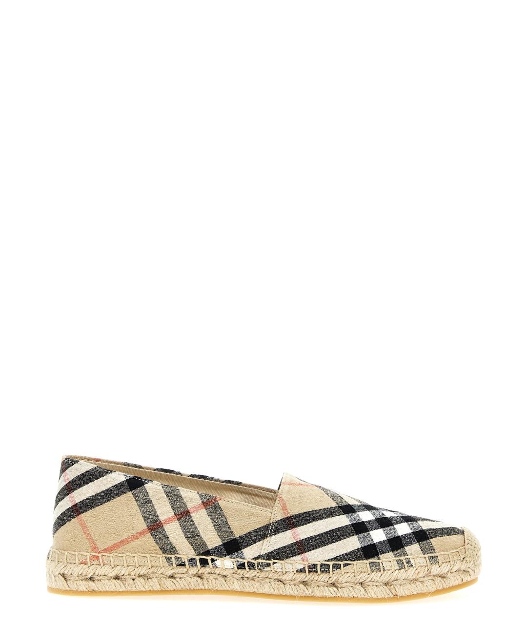 BURBERRY Мульти текстильные эспадрильи, фото 1