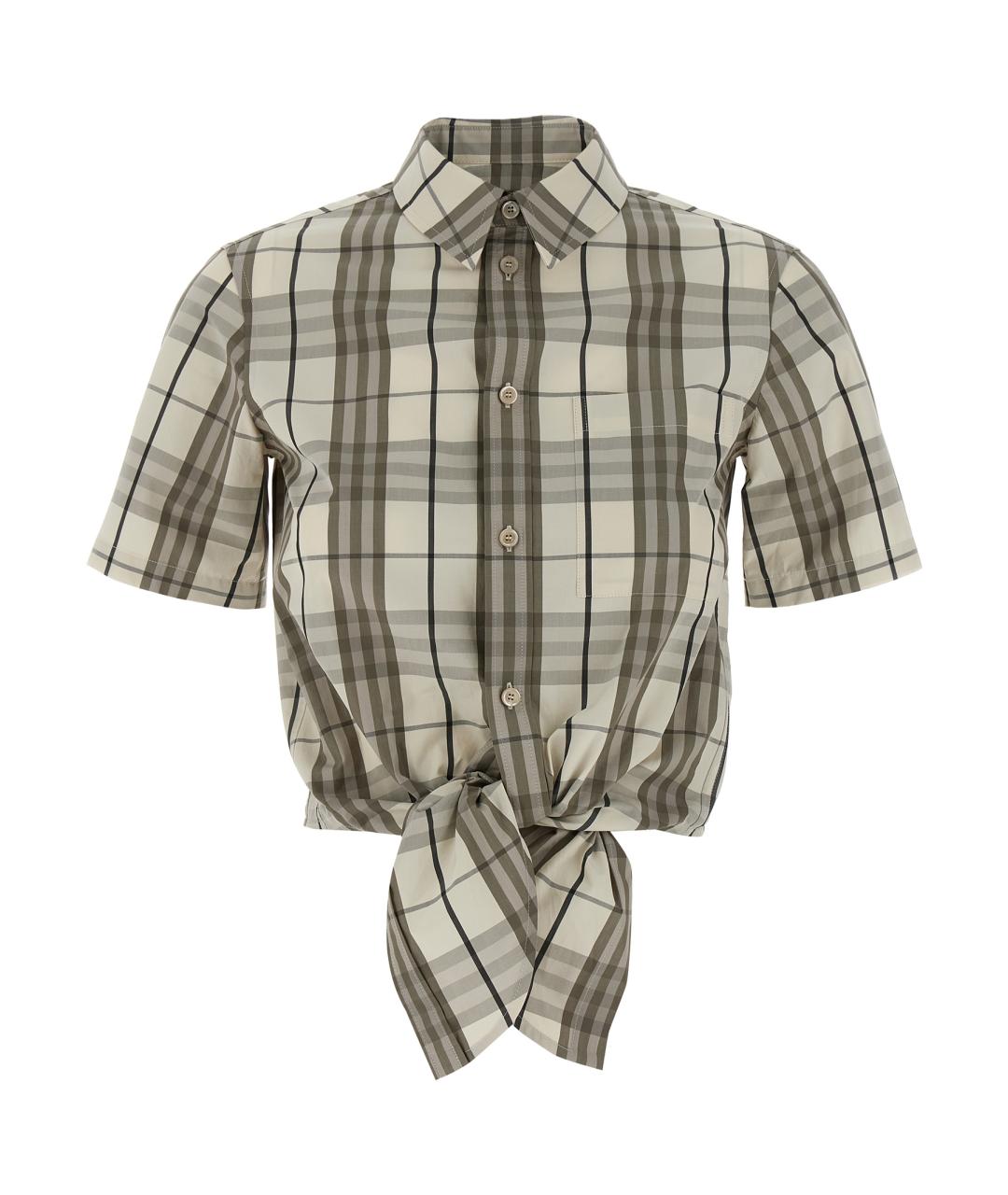 BURBERRY Мульти хлопковая рубашка, фото 1
