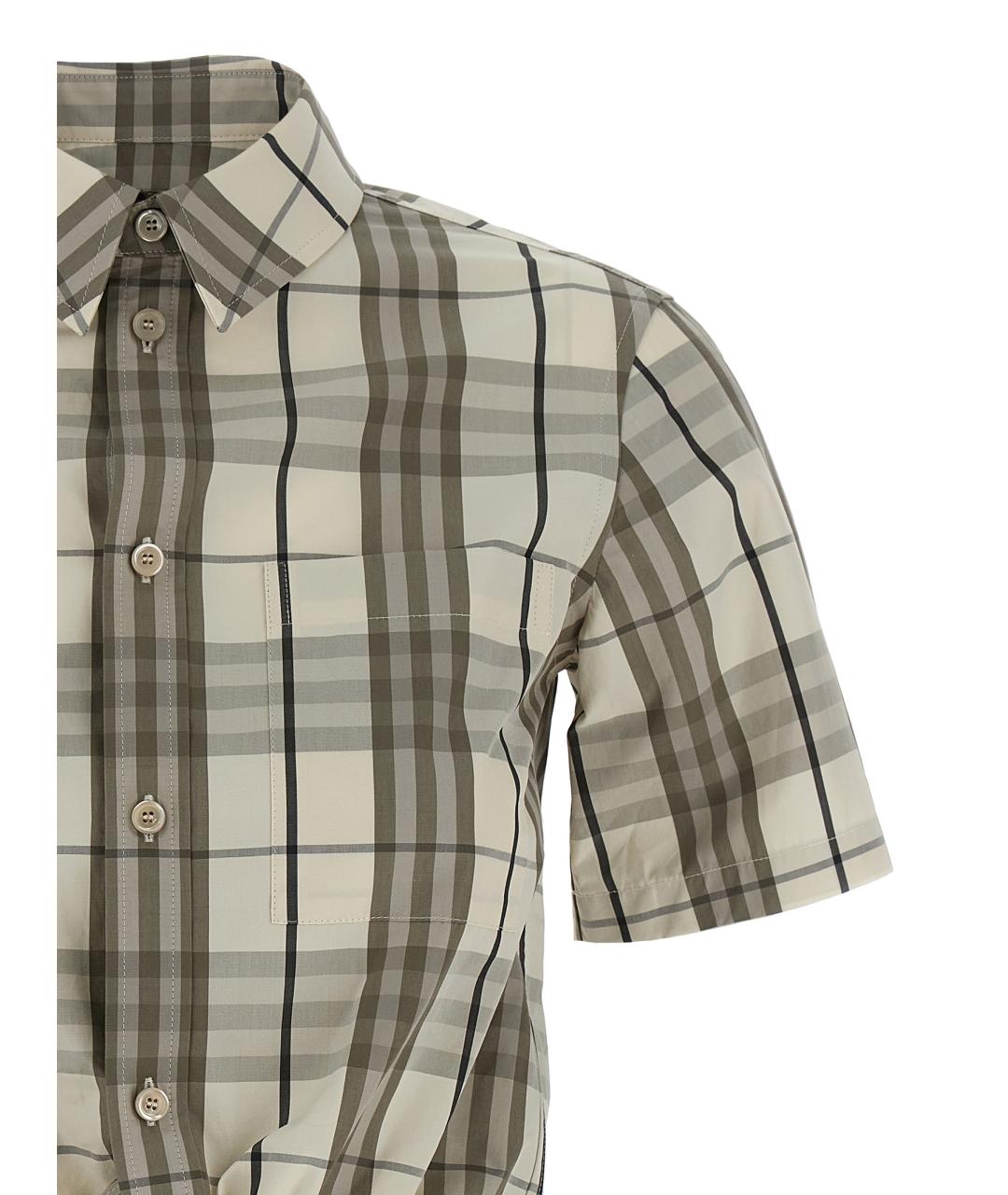 BURBERRY Мульти хлопковая рубашка, фото 3