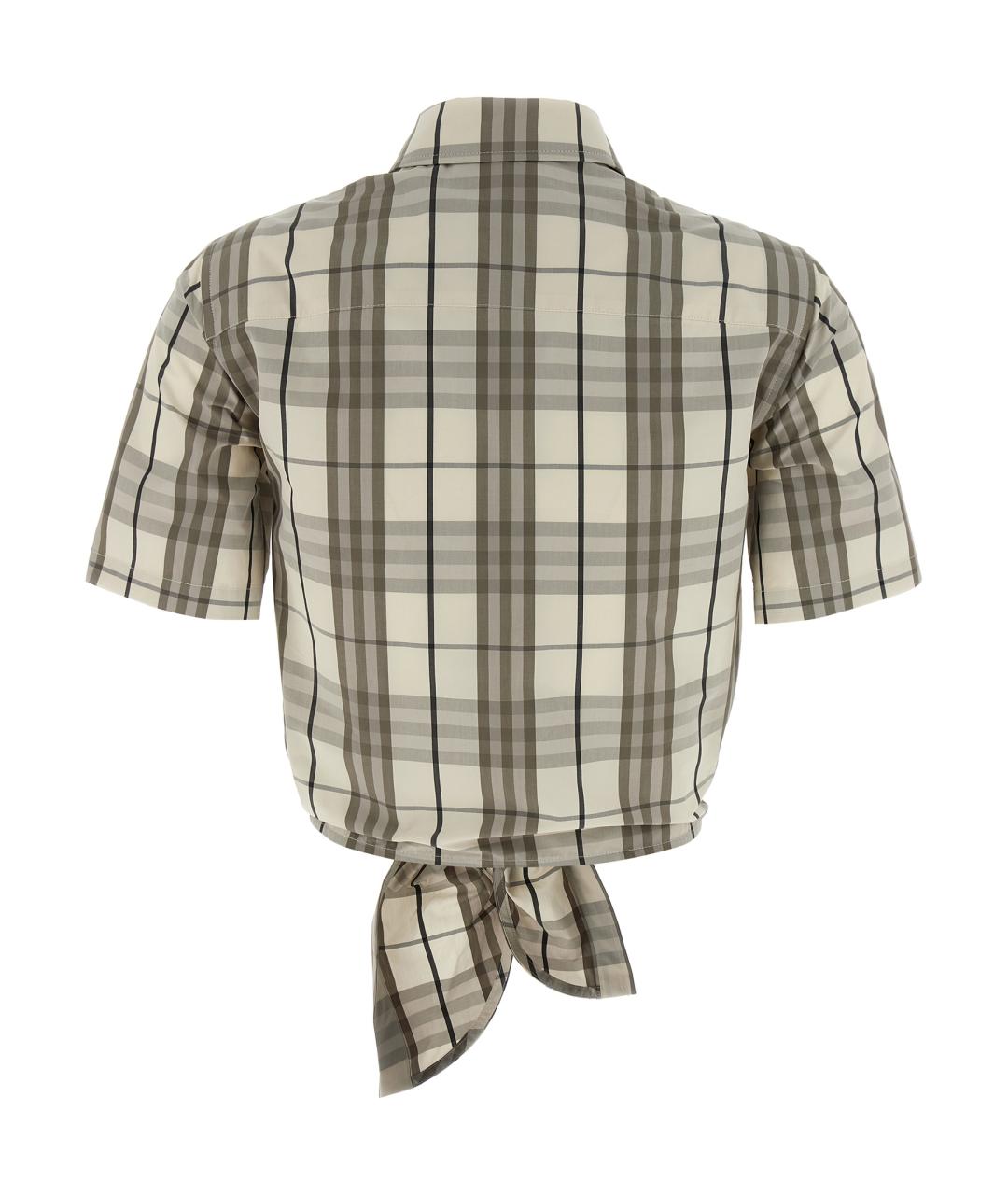 BURBERRY Мульти хлопковая рубашка, фото 2