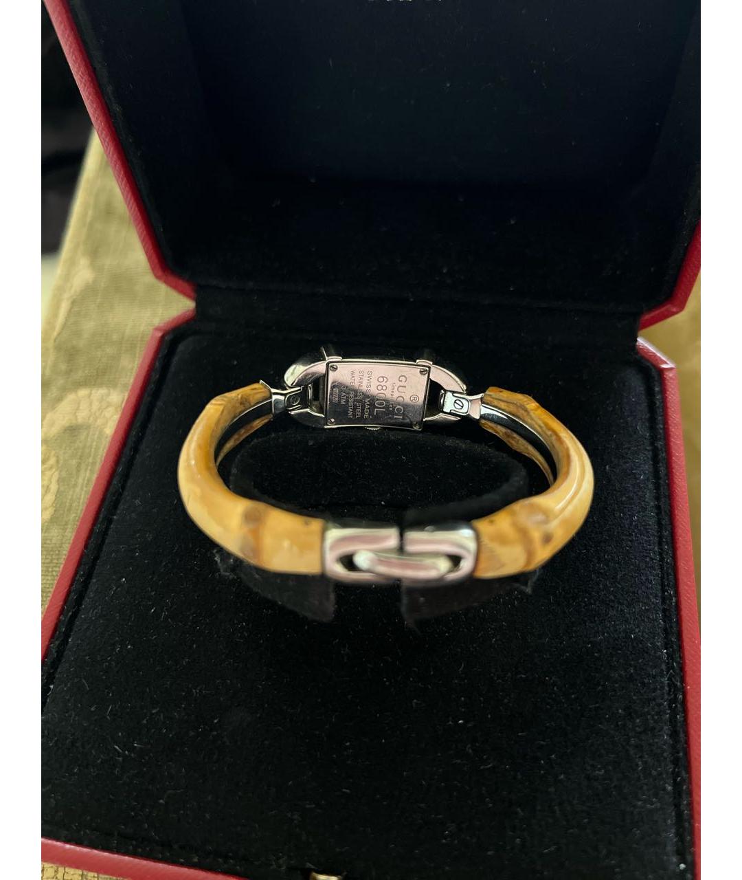 GUCCI Серебряные часы, фото 4