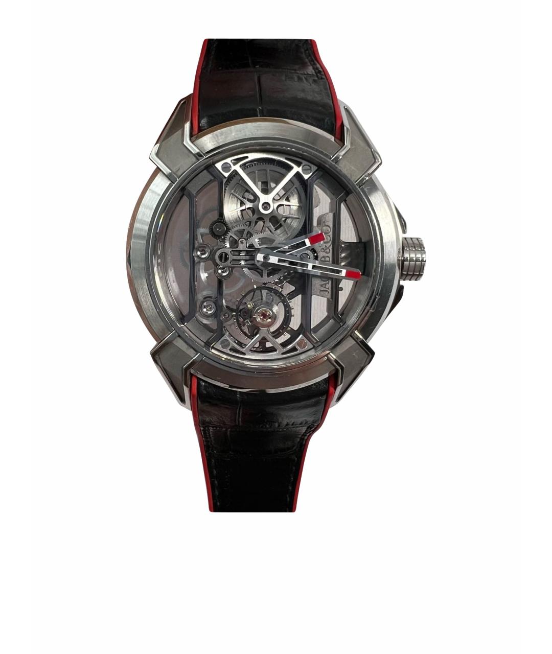 JACOB&CO Серебряные титановые часы, фото 1